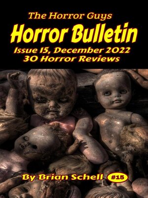 cover image of Horror Bulletin Monthly December 2022